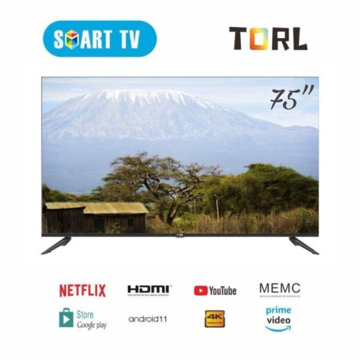 TELEVISEUR TORL 75″ SMART ANDROID 4K