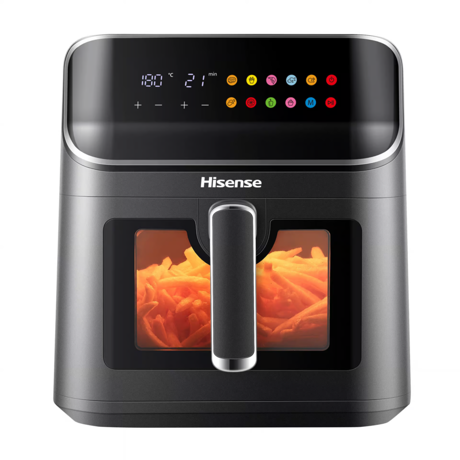 AIR FRYER HISENSE 6.7LITRES FENETRE VISIBLE NOIR H06AFBK1S3