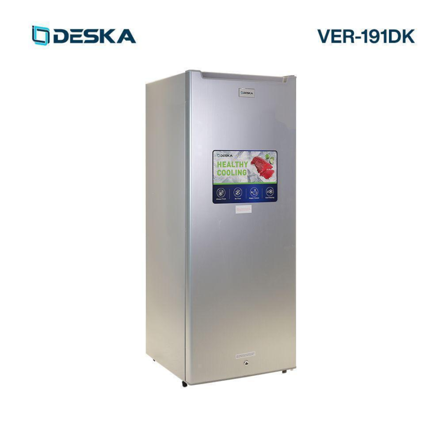 CONGELATEUR DESKA VERTICAL 6TIROIRS GRIS VER191DK