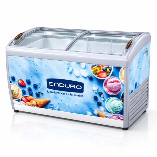 CONGELATEUR ENDURO HORIZONTAL 600LITRES VITRINE CVTR600X