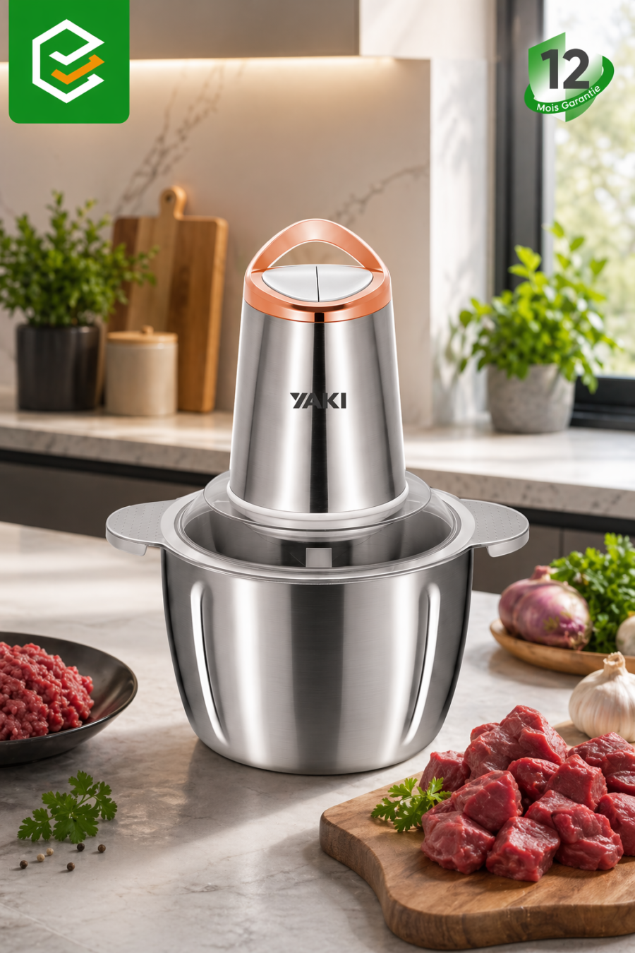 HACHOIRE A VIANDE YAKI 3LITRES ELECTRIQUE YM30S03