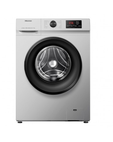 MACHINE A LAVER HISENSE 6KG FRONT LOAD GRIS WFVB6010MT/WF1I6022BK