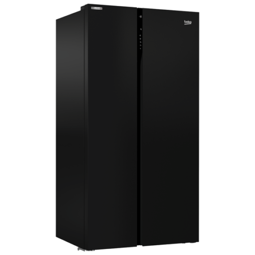 REFRIGERATEUR BEKO SIDE BY SIDE 2PORTES 640LITRES A++ NOIR GN164020GB