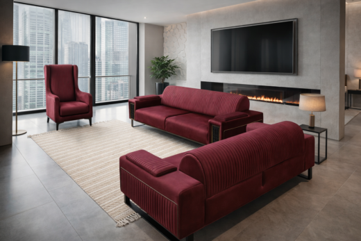 SALON CANAPE 7PLACES COULEUR AU CHOIX ANTALIA