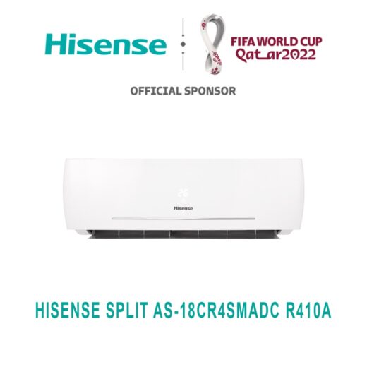 SPLIT HISENSE 18000BTU 2CV R410A AS18CR4SMADC