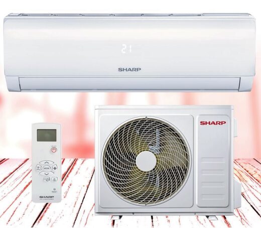 SPLIT SHARP 24000BTU 3 CV GAZ 410 AUX24ZTEP