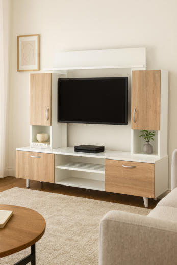 TABLE TELEVISEUR UNITE MFC1013+MFC37 170X30X45 CM TVBB010