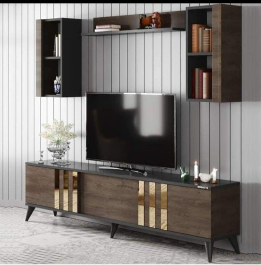 TABLE TELEVISEUR TV UNITE MFC35+MFC40 180X30X45 CM TVMN019