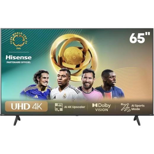 TELEVISEUR HISENSE 65 » LED SMART VIDAA QLED 4K 65A6Q