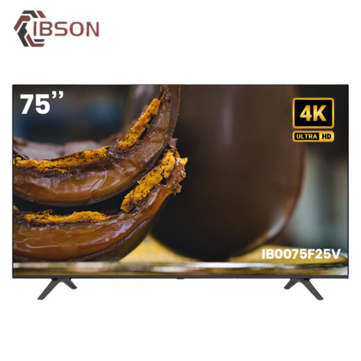 TELEVISEUR IBSON 75 » SMART ANDROID + 2 TELECOMMANDES IB0075F25V