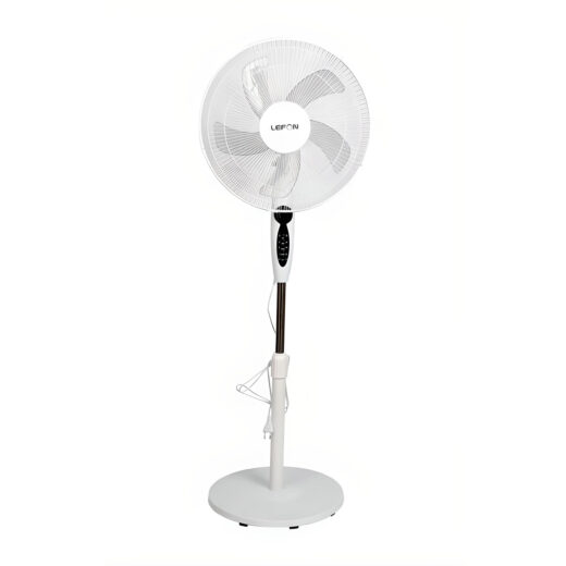 VENTILATEUR LEFON 16 » SUR PIED AVEC COMMANDE BLANC FS1645
