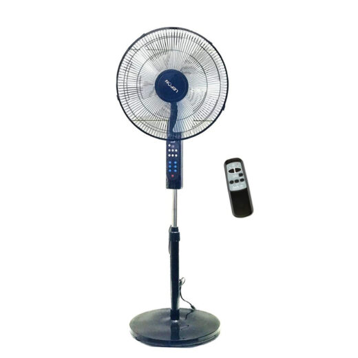 VENTILATEUR LEFON 16 » SUR PIED AVEC COMMANDE NOIR FS401659