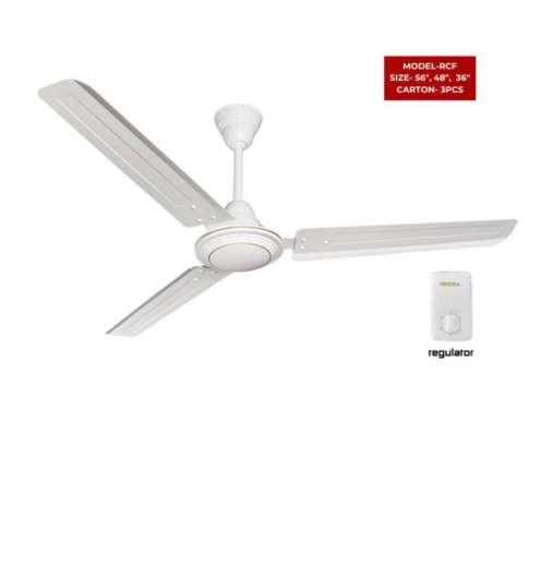 VENTILATEUR REGAL 56 » PLAFONNIER BLANC RCF56/RX56
